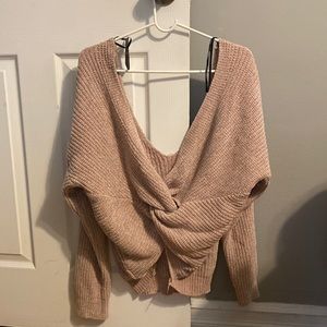 NWT Forever 21 super soft pink sweater M